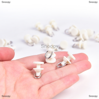 Snoopy 20pcs ม่านติดตามเครื่องร่อนราวม่านตะขอลูกกลิ้งม่าน Tracks อุปกรณ์เสริม