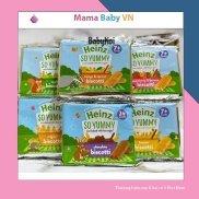 Bánh quy ăn dặm Heinz cho bé từ 7m+ date mới Mamababyvn