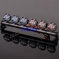 152mm Multi-Function LED Light Bar "JEEP" For RC Crawler Traxxas TRX-4 TRX4 D90 Axial SCX10 90046