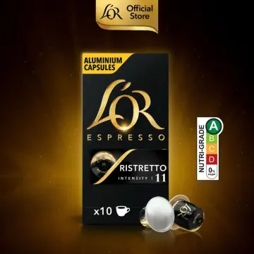 L'or Espresso Ristretto Intensity 11 Nespresso Compatible Coffee Capsules