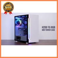 CASE (เคส) THERMALTAKE H200 TEMPERED GLASS RGB เลือก 1 ชิ้น 1 อย่าง Computer คอมพิวเตอร์ Case wifi wireless bluetooth pad fan ลำโพง หูฟัง ไร้สาย HDMI Notebook Tablet เคส CPU Ram SSD USB TypeC Mini โรงเรียน โทรศัพท์ Keyborad Mouse Game เกม Mainboard