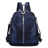 Ladies Backpack Sequin School Backpack Fashion Female High Quality Travel Bag School Bag