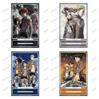 Anime Figures Eren Jaeger Stands Shingeki no Kyojin Levi·Ackerman Erwin Smith 15CM