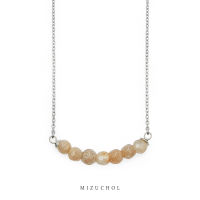 Mizuchol สร้อยเงินแท้ Sun Kiss Pantone Necklace (SALE)