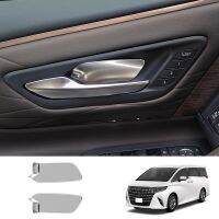 Car Stainless Steel Inner Door Bowl Panel Trim Sticker for Alphard/Vellfire 40 Series 2023+