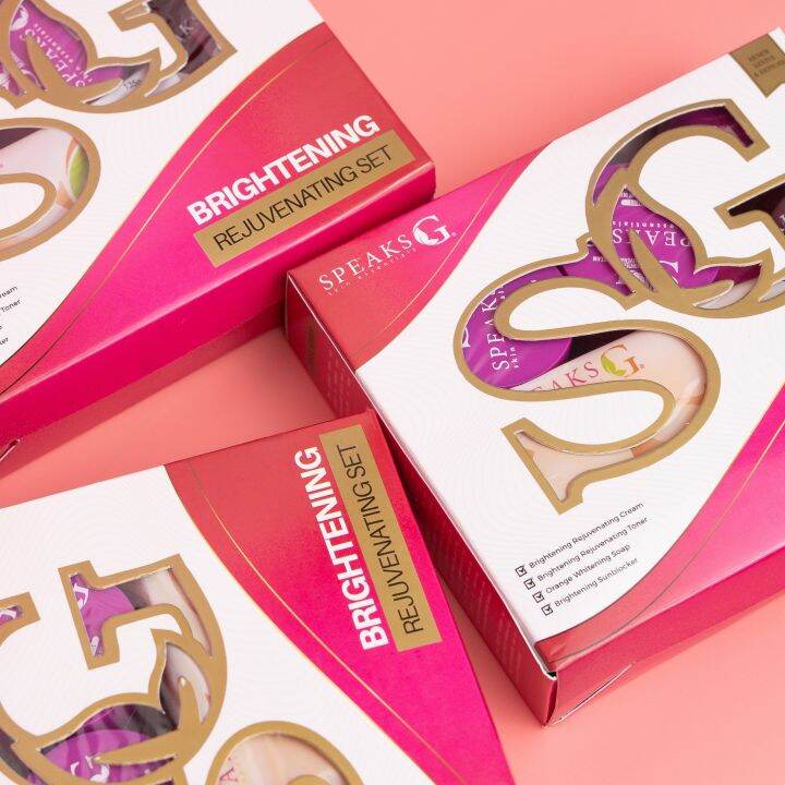 New Speaks G Rejuvenating Set Lazada PH