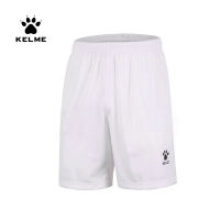 KELME ผู้ชายวิ่งกางเกงขาสั้นเด็กฟุตบอลฤดูร้อนยืดหยุ่นฟุตบอลแห้งเร็วระบายอากาศแสงกีฬากางเกงขาสั้นกีฬาชาย K15Z434-1