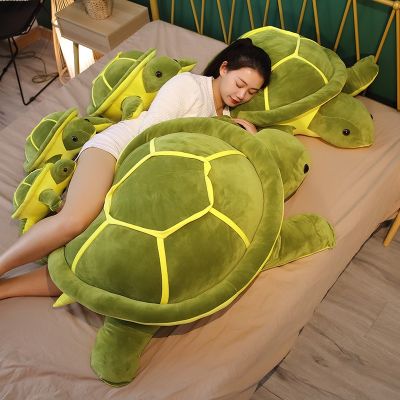 【CC】 80cm Tortoise Kawaii Dolls Stuffed Soft Sea Turtle Birthday Gifts for Boy