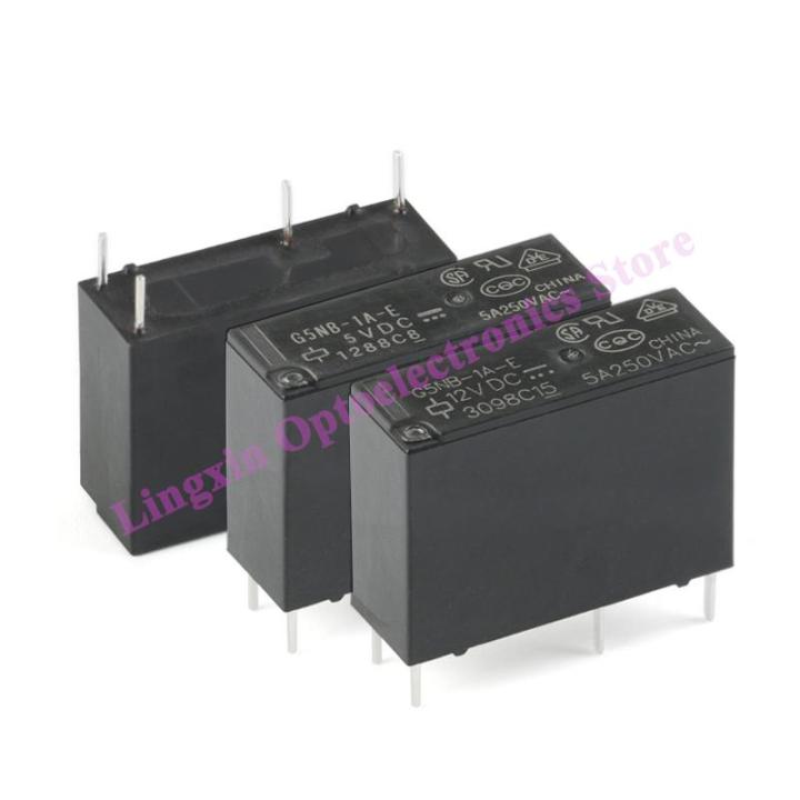free-shipping-20pcs-g5nb-1a-e-5v-g5nb-1a-e-12v-g5nb-1a-e-24v-original-g5nb-1a-e-g5nb-1a-e-5vdc-12vdc-24vdc-4pin-5a-250vac-relays-electrical-circuitry