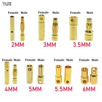 ❐♚✆ YUXI 2mm 3mm 3.5mm 4mm 5mm 5.5mm 6mm RC Battery Gold-plated Bullet Banana Plug High Quality Male Female Bullet Banana Connector