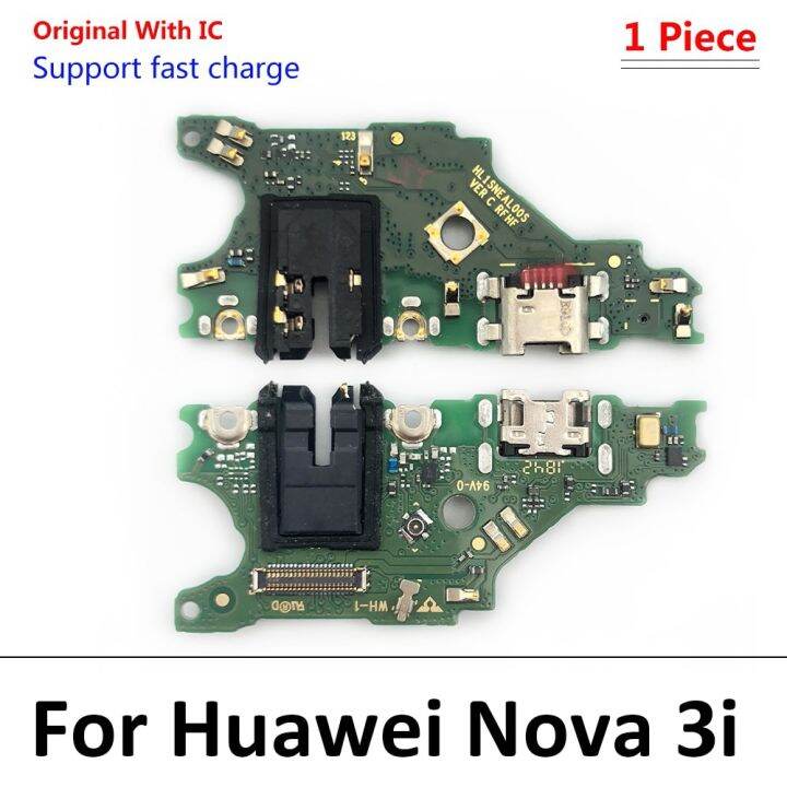 ขั้วต่อการชาร์จไฟ-usb-ดั้งเดิมเสียบพอร์ตเชื่อมต่อสายดิ้นสําหรับ-huawei-nova-2s-3-3i-5i-3e-4e-5-pro-3i-usb-board