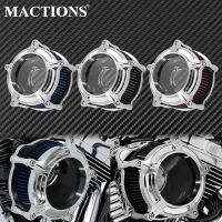 Motorcycle Air Cleaner Intake Filter Chrome For Harley Sportster XL48 Dyna FXDLS Tou Electra Road Glide Softail FLSTNSE