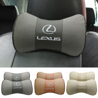 Car Neck Pillow Seat Headrest Pillow for Lexus Logo IS300 GX470 RX450 ES300 ES330 ES350 GX460 CT200H NX300 Accessories Interior