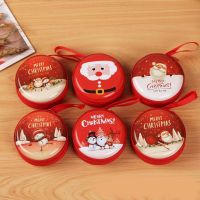 ☼ Christmas Round Zipper Bag Cartoon Student Coin Key Storage Bag Headphone Case Pochette Coin Pouch кошелек Portamonete PVC