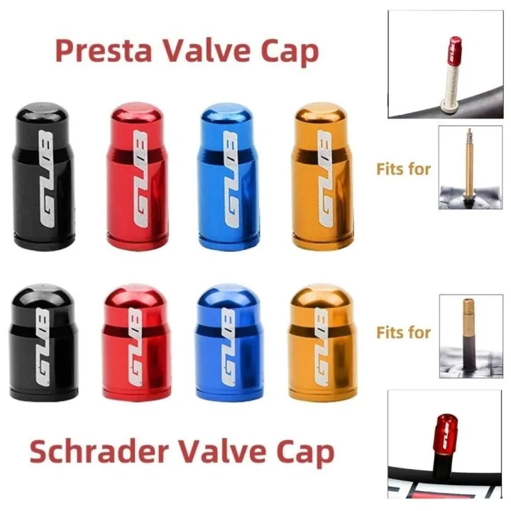 Bike Accessories Aluminum Bicycle Tire Valve Cap Schrader Presta MTB