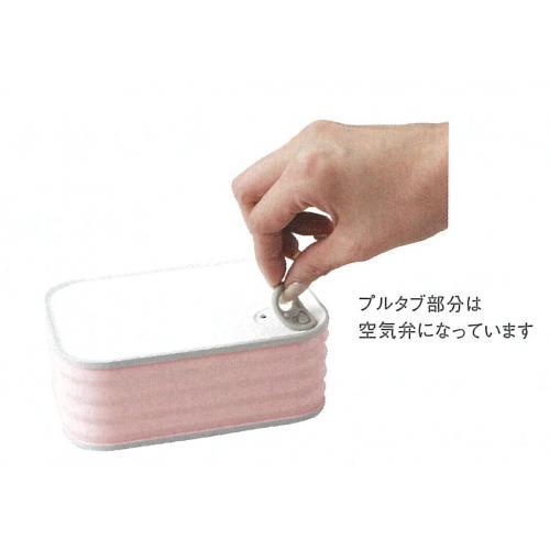 takenaka-กล่องข้าวกลางวันกินกระป๋องกล่องข้าวกลางวันสีชมพูขนาด600มล-t-76484ในญี่ปุ่น