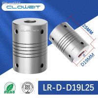 Clowiet Aluminium CNC Motor Jaw Shaft Coupler 5mm To 8mm Flexible Coupling OD Dropshipping 3/4/5/6/6.35/7/8/10mm LR D D19L25