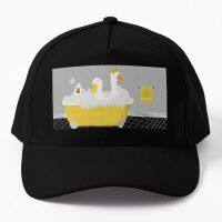 Ducks In A Tub Baseball Cap Hat Black Summer Mens Hip Hop Boys Sun Printed Fish Outdoor Casual Sport Solid Color Bonnet Czapka