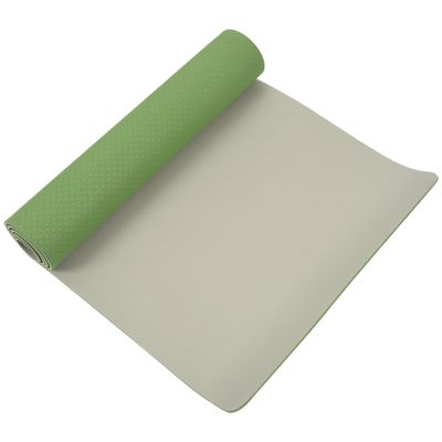 6Mm Tpe Two-Color Non-Slip Yoga Mat Sports Mat 183x61Cm Gym Home Fitness Tasteless Mat
