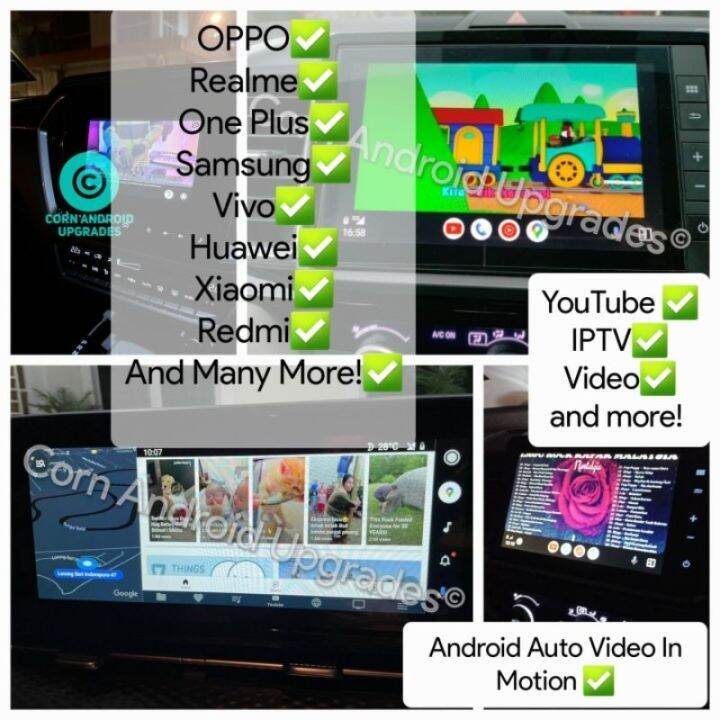 Android Auto YouTube Video In Motion Bypass For All Cars With Android ...