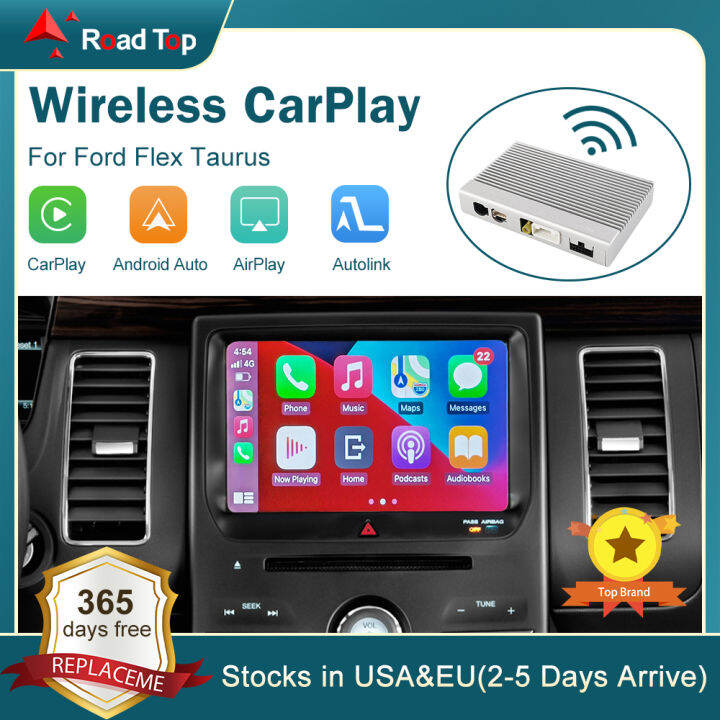 Wireless Apple CarPlay for Ford Flex Taurus with Android Auto Interface