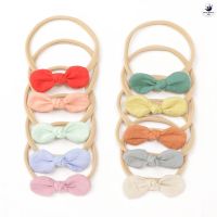 ✿Ready Stock✿ 1PcsSet Kids Headband Bowknot Elastic Nylon Hair Band Baby Girls Cotton Hair Accessories