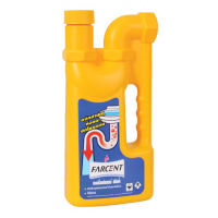 tanks and pipe clean FARCENT น้ำยาทำความสะอาดท่อตัน FARCENT ขนาด 1 ลิตร 34 oz ท่อตัน เส้นผม Farcent 34 oz Drain Clog Remover and Cleaner for Shower or Sink Drains, Unclogs and Removes Hair, Soap Scum, Blockages