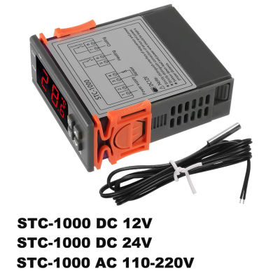 STC-1000ควบคุมอุณหภูมิดิจิตอล LED เทอร์โม Thermoregulator ศูนย์บ่มเพาะ12โวลต์24โวลต์110โวลต์220โวลต์รีเลย์ความร้อนระบายความร้อน