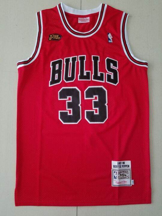 Scottie pippen cheap red jersey