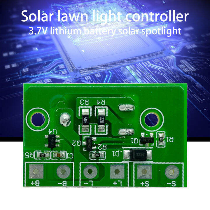 Solar Lamp Controller 3.7V Solar Lantern Control Circuit Board With ...