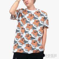 DOSH UNISEX T-SHIRTS WE BARE BEARS เสื้อยืดคอกลม แขนสั้น  FBBMT5042-OW