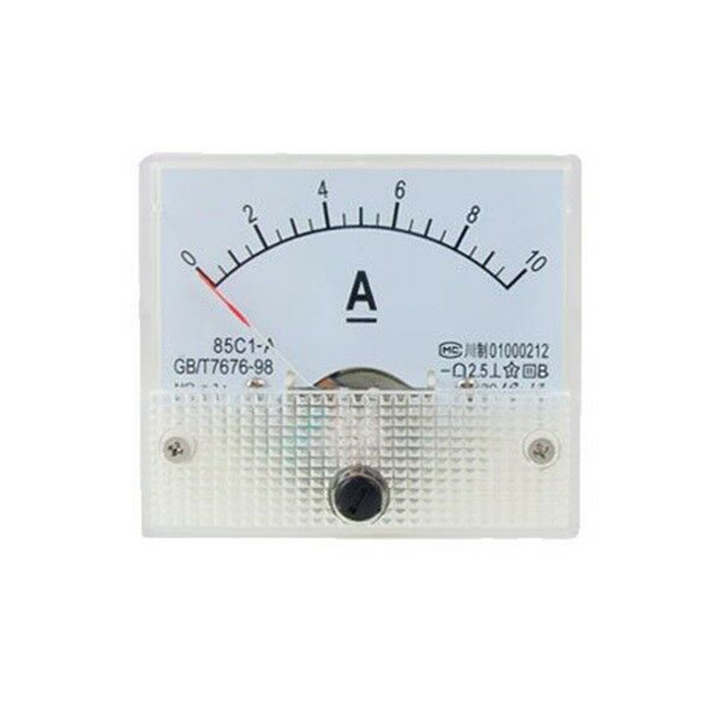 Analog Panel AMP Meter Voltmeter Gauge 85C1 GB/T7676-98 DC 0-30V/50V 0-5A/10A 