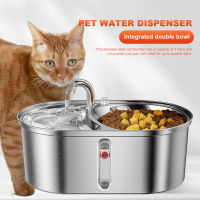 3L Cat Water Dispenser ชามดื่มอัตโนมัติ Recirculate กรองหลายสัตว์เลี้ยงแมวดื่ม USB Mute Dog Cat น้ำพุ