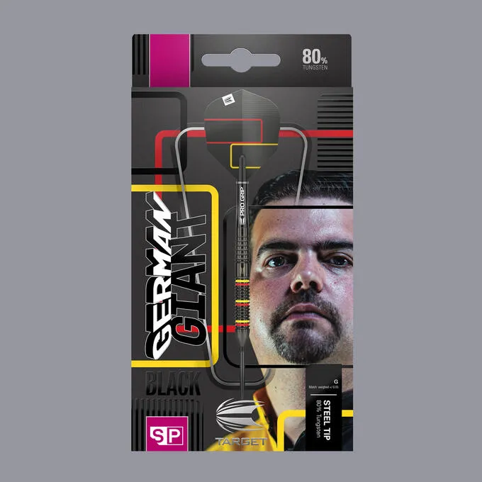 TARGET DARTS Swiss Point German Giant Gabriel Clemens Black 80
