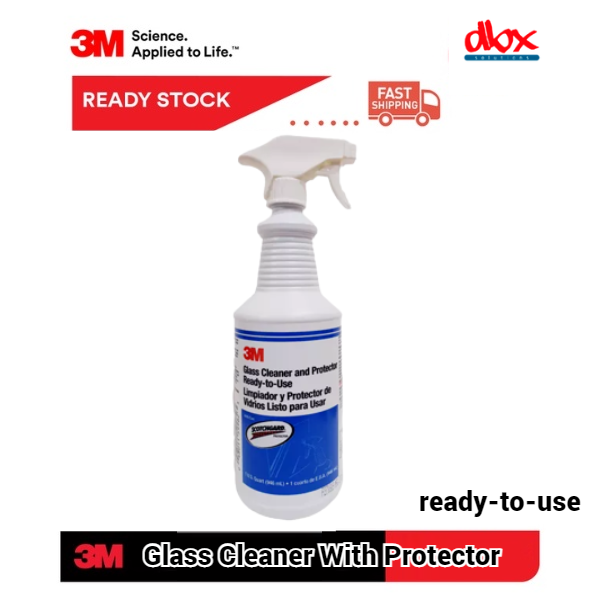 3M Glass Cleaner & Protector with Scotchgard Protection ReadyToUse