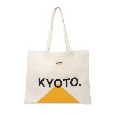 TAKEO KIKUCHI กระเป๋าผ้า KYOTO CANVAS TOTE BAG