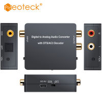 Neoteck Digital TO og Audio Decoder Converter Optical SPDIF toslinkcoaxial 5.1CH เสียงดิจิตอล2CH og สเตอริโอเสียง