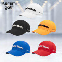 Karamiกลางแจ้งหมวกกอล์ฟเต็มใบงานปักหมวกระบายอากาศแห้งเร็วหมวกกันแดดgolf capปรับขนาดได้golf capรหัสสินค้า：MTA001