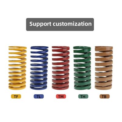 Creamily 1PCS Spiral Stamping Spring Coil Compression Spring Compressed Spring Release Pressure Mould Spring Steel Wire Electrical Connectors