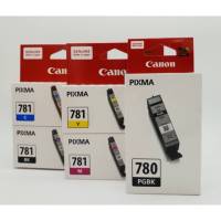 หมึก CANON 780 PGBK, CLI-781BK, C, M, Y   ของแท้ (ออกใบกำกับภาษีได้)