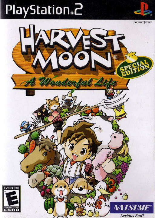 [PS2] Harvest Moon A Wonderful Life (1 DISC) เกมเพลทู แผ่นก็อปปี้ไรท์
