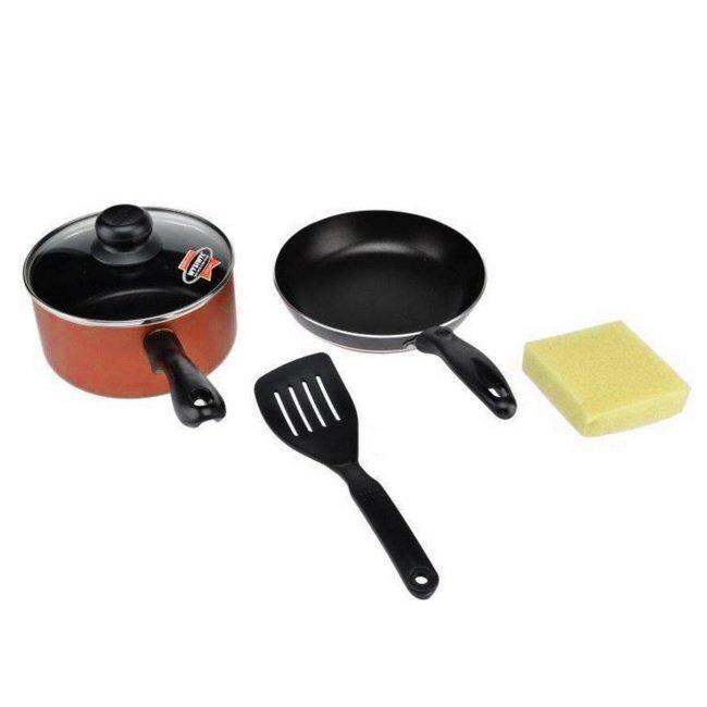 Skillet Venice NonStick Coating Cookware 5piece Set Lazada PH