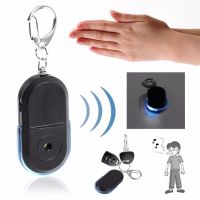 2021 New Anti-Lost Alarm Key Finder Locator / Keychain Whistle Sound With LED Light Device Mini Anti Lost Key Sensor