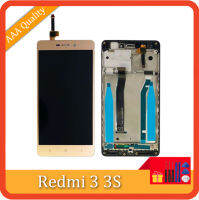 จอ LCD คุณภาพ AAA 5.0นิ้วสำหรับ Xiaomi Redmi 3เปลี่ยนหน้าจอแสดงผล Lcd สำหรับ Redmi 3 3S