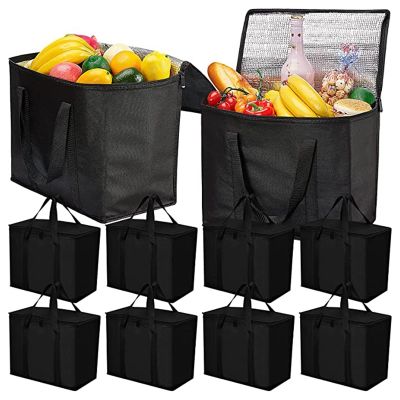 hot！【DT】❁  Storage Folding Insulation Pack Food Thermal Drink Carrier Insulated Delivery