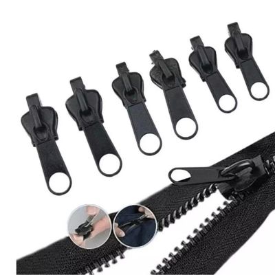 6pcs Instant Zipper Universal Instant Fix Zipper Repair Kit Replacement Zip Slider FixersNew Design For DIY Sew