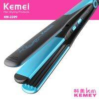 เครื่องยืด Kemei ทรงผม Z059 110-240V แบบมืออาชีพเครื่องม้วนผมเครื่องรีดไอออนิกแบบ2 In 1