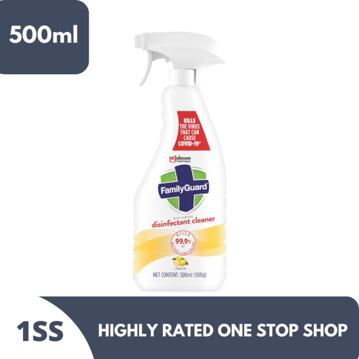 Family Guard Disinfectant Cleaner, Lemon 500ml | Lazada PH