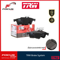 TRW ผ้าดิสเบรกหลัง Ford Focus MK2 MK3 ปี06-18 Ford Ecosport ปี16-20 Mazda 3 sport ปี06-12 เกรด DTEC / ผ้าเบรก ผ้าเบรค / GDB1621DT