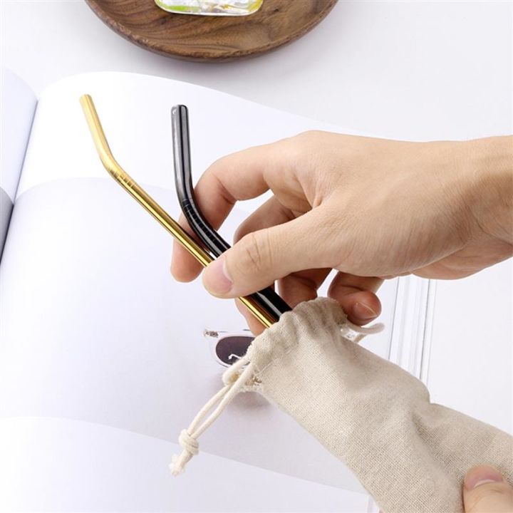 bestonzon-10-pcs-cotton-and-linen-pouch-bag-straw-carrying-case-for-stainless-steel-drinking-straws-cutlery-fork-spoon-storage